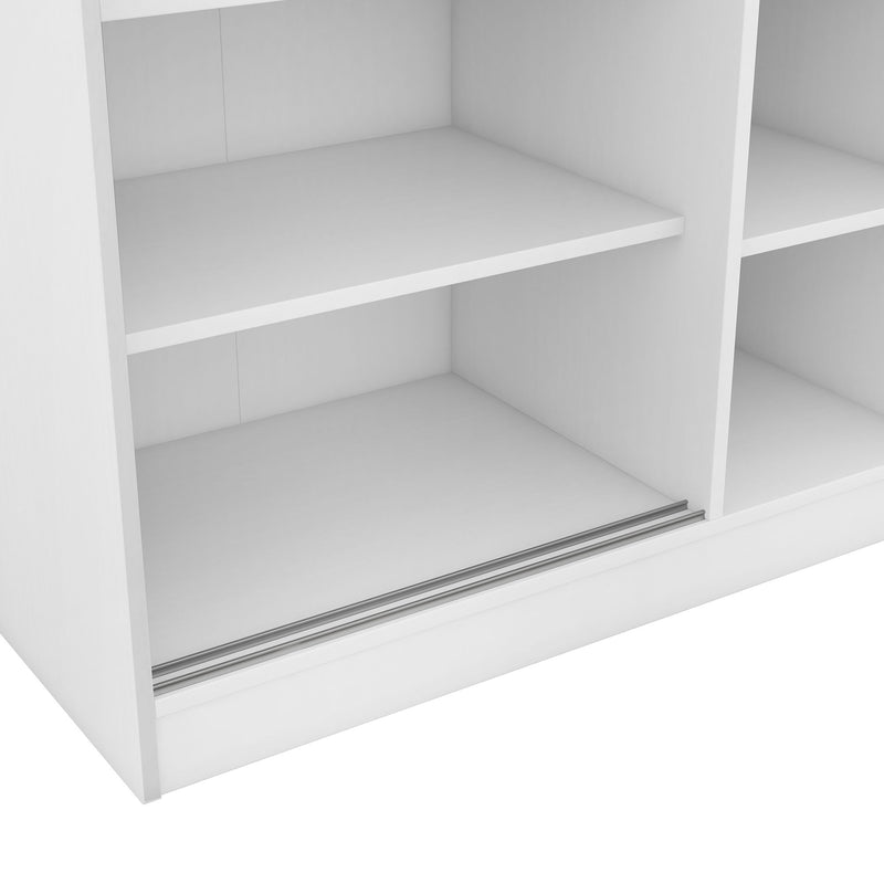 3 Door Shutter Wardrobe & Shelves - R&R Furniture Gallery (Fountain Valley, CA)