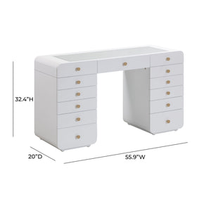 Hollywood - Vanity Desk - R&R Furniture Gallery (Fountain Valley, CA)