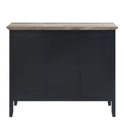 Zudora - Server - Antique Oak & Sandy Black - R&R Furniture Gallery (Fountain Valley, CA)