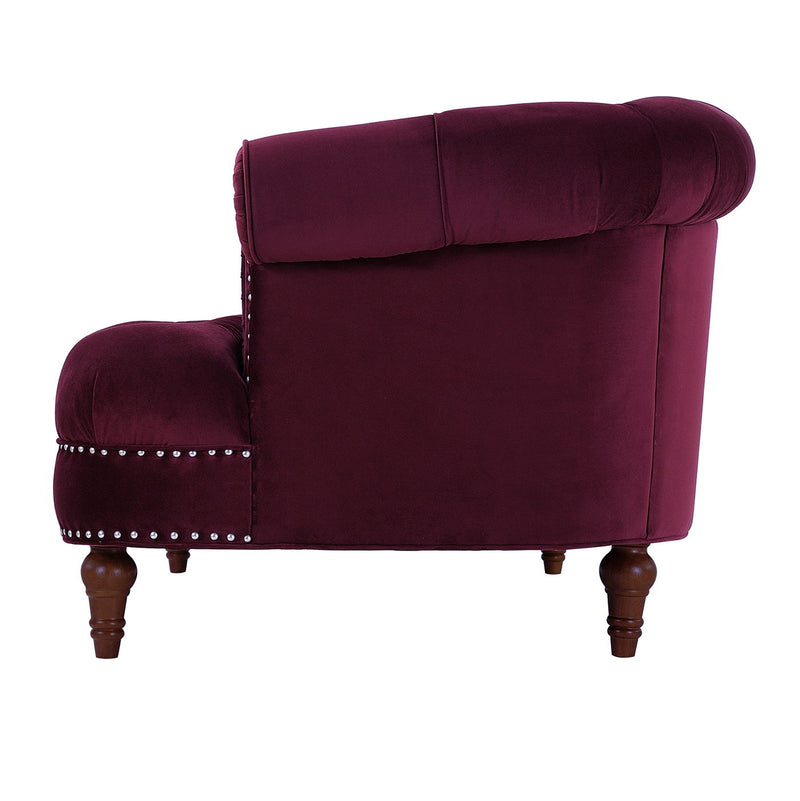 La Rosa - Victorian Chesterfield Loveseat - R&R Furniture Gallery (Fountain Valley, CA)