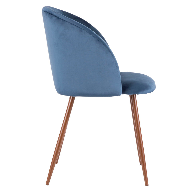 Pair of Lumi Source Fran contemporary dining chairs with sleek design, set of two, featuring modern style and comfortable seating.