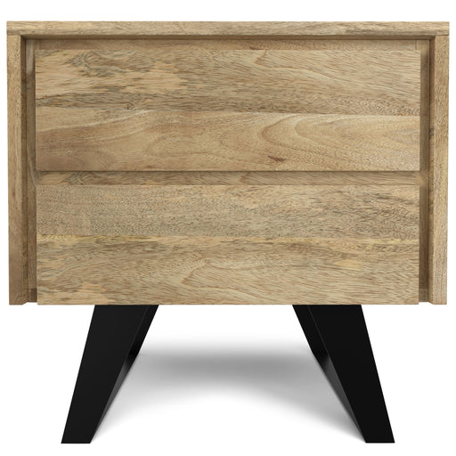 Lowry - Side Table - Natural - R&R Furniture Gallery (Fountain Valley, CA)