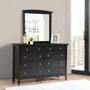 Modern Farmhouse Design Elegant Wall Mirror - R&R Furniture Gallery (Fountain Valley, CA)