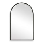 Metal Arch Mirror - Matte Black