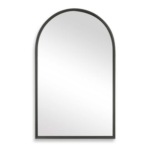 Metal Arch Mirror - Matte Black