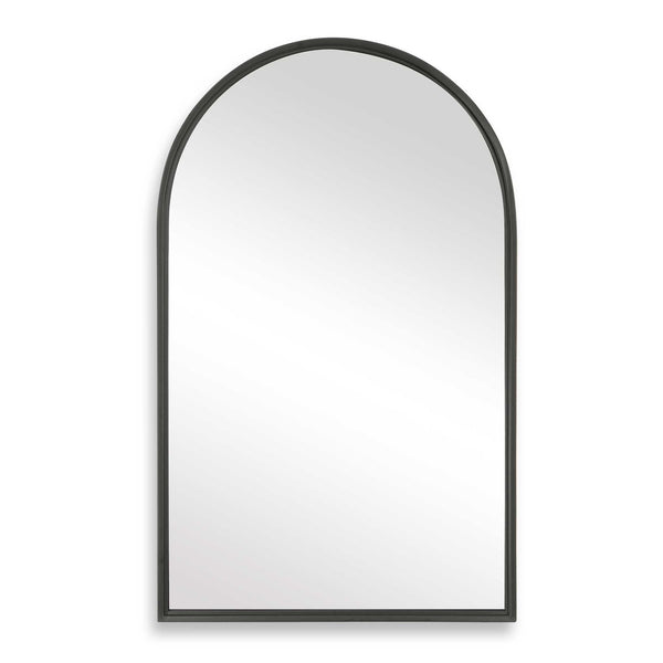 Metal Arch Mirror - Matte Black
