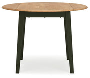 Gesthaven - Round Dining Room Drop Leaf Table Set - R&R Furniture Gallery (Fountain Valley, CA)