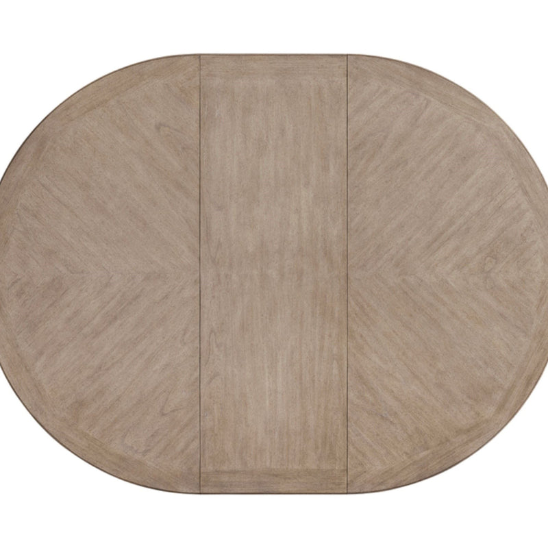 Round Dining Extendable Dining Table - Sand - R&R Furniture Gallery (Fountain Valley, CA)