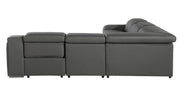 1116 - Power Reclining Italian Leather Sectional - R&R Furniture Gallery (Fountain Valley, CA)