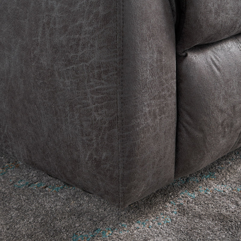 Noble House contemporary swivel glider recliner chair with plush cushioning and smooth swivel and gliding functions.