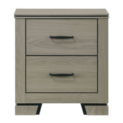 Joanna - Nightstand - Weathered Gray - R&R Furniture Gallery (Fountain Valley, CA)