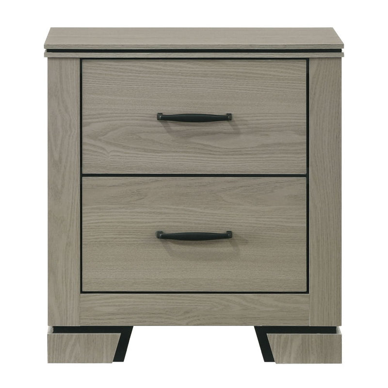 Joanna - Nightstand - Weathered Gray - R&R Furniture Gallery (Fountain Valley, CA)