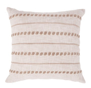 Melange - Lago Pillow - Ivory / Natural - R&R Furniture Gallery (Fountain Valley, CA)