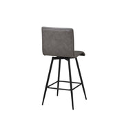 Swivel Counter Stool - Gray - R&R Furniture Gallery (Fountain Valley, CA)