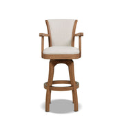 Williams - Swivel Bar Stool With Armrests - R&R Furniture Gallery (Fountain Valley, CA)