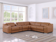 1116 - 6-Piece L-Shaped Sectional Sofa In With 3 Power Recliners & Power Headrests - R&R Furniture Gallery (Fountain Valley, CA)