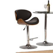 Marana - Multifunctional Handcrafted Bentwood Adjustable Swivel Bar Stool - R&R Furniture Gallery (Fountain Valley, CA)