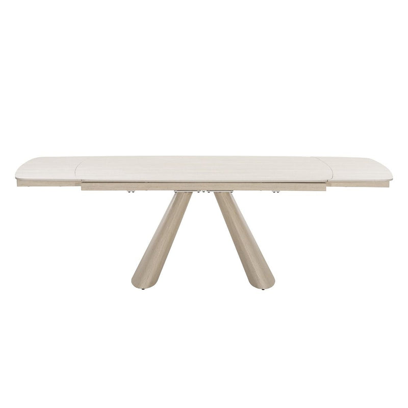 Cassian - Dining Table With Ceramic Top - Cream
