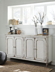 Mirimyn - Accent Cabinet - Antique White - R&R Furniture Gallery (Fountain Valley, CA)
