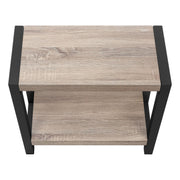 Accent Side Table, Narrow, Small, 2 Tier, Contemporary And Modern - R&R Furniture Gallery (Fountain Valley, CA)