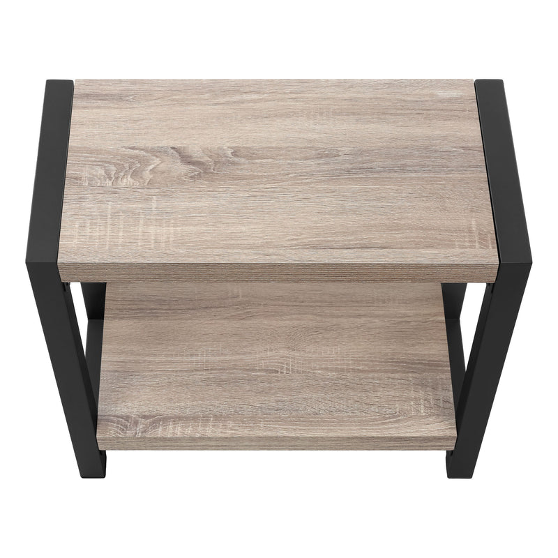 Accent Side Table, Narrow, Small, 2 Tier, Contemporary And Modern - R&R Furniture Gallery (Fountain Valley, CA)