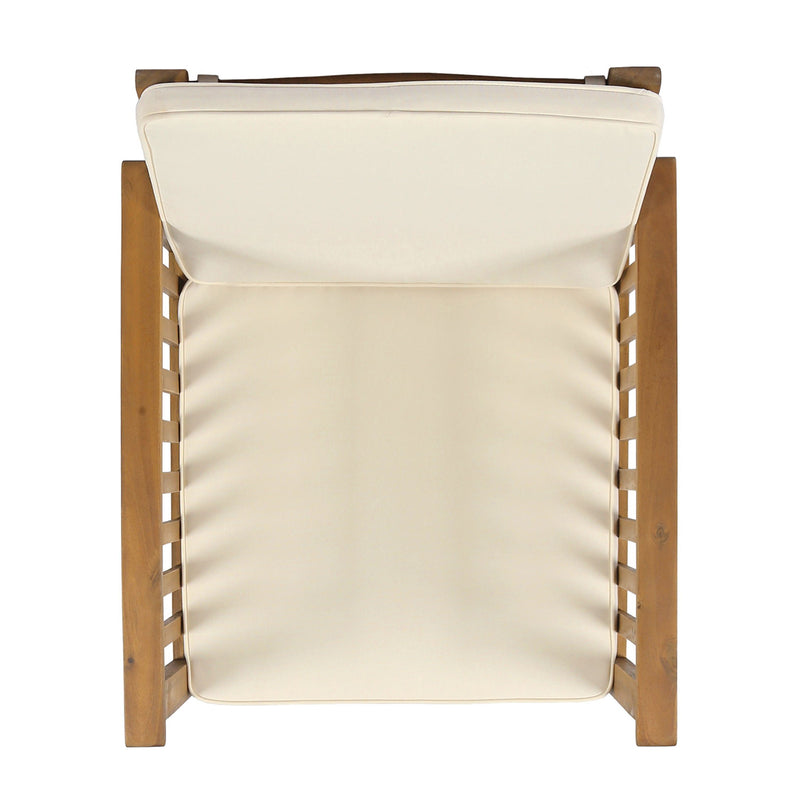 Casa - Acacia Club Chair Coastal Classic Outdoor Seating, Waterproof Fabric - R&R Furniture Gallery (Fountain Valley, CA)