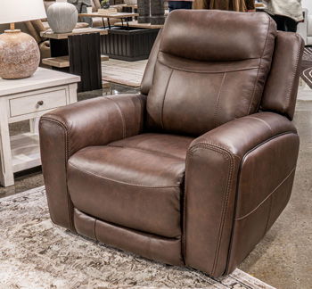 Gravier - Power Recliner With Adjustable Headrest - Cordova - R&R Furniture Gallery (Fountain Valley, CA)
