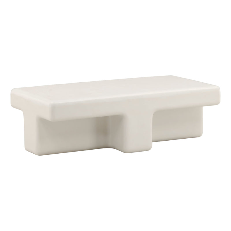 Teo - Outdoor Coffee Table - White