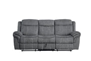 Zubaida - Sofa w/USB Dock & Console(Motion) - R&R Furniture Gallery (Fountain Valley, CA)