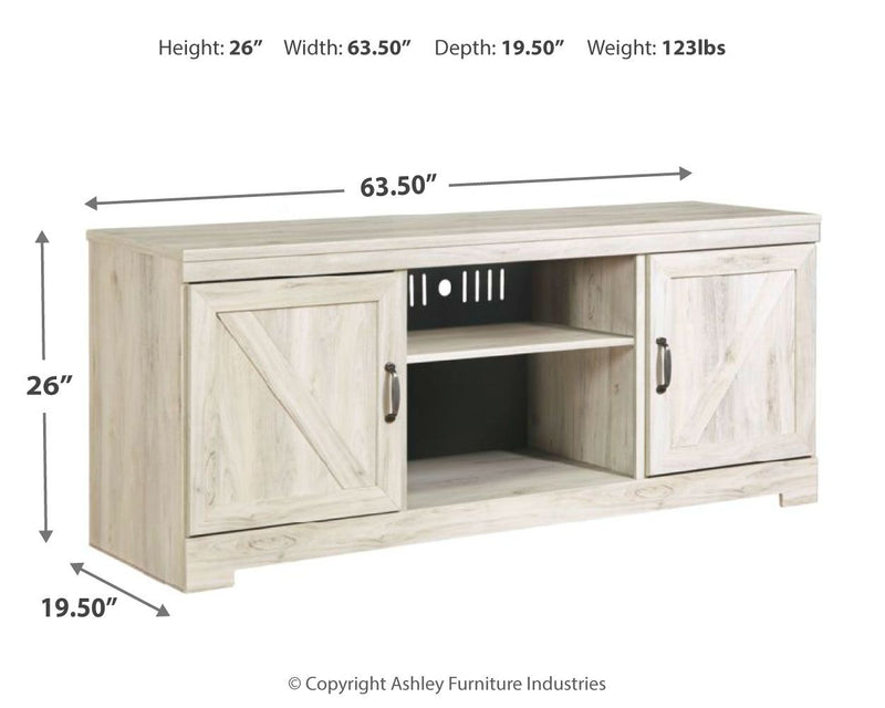 Bellaby - TV Stand W/Fireplace Option - R&R Furniture Gallery (Fountain Valley, CA)