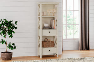 Bolanburg - Display Cabinet - Antique White - R&R Furniture Gallery (Fountain Valley, CA)