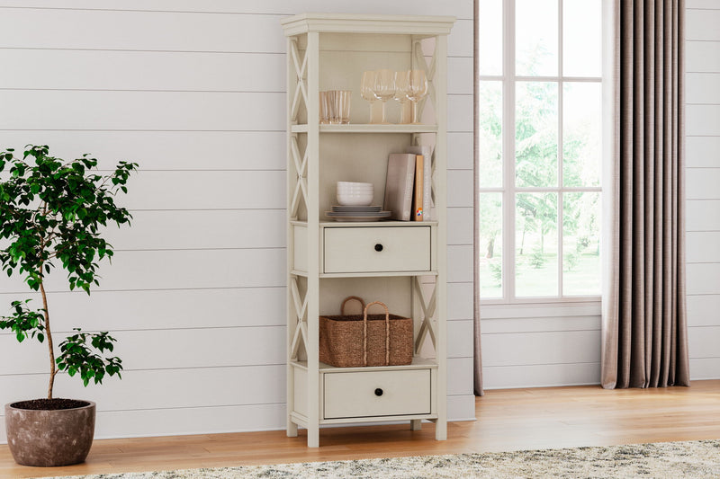 Bolanburg - Display Cabinet - Antique White - R&R Furniture Gallery (Fountain Valley, CA)
