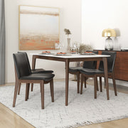 Laura - Mid-Century Modern Solid Wood Dining Chair (Set of 2) - R&R Furniture Gallery (Fountain Valley, CA)