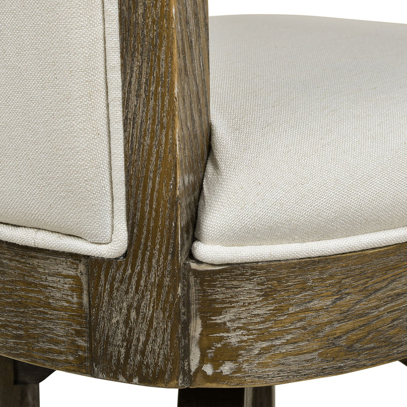 Henry - Armless Swivel Counter Height Bar Stool - R&R Furniture Gallery (Fountain Valley, CA)