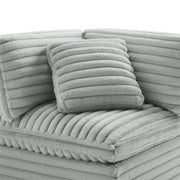 Jenny - Corner Accent Chair - Gray - R&R Furniture Gallery (Fountain Valley, CA)