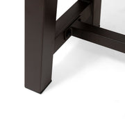 Outdoor Patio Bench - Gray / Rustic Metal - R&R Furniture Gallery (Fountain Valley, CA)