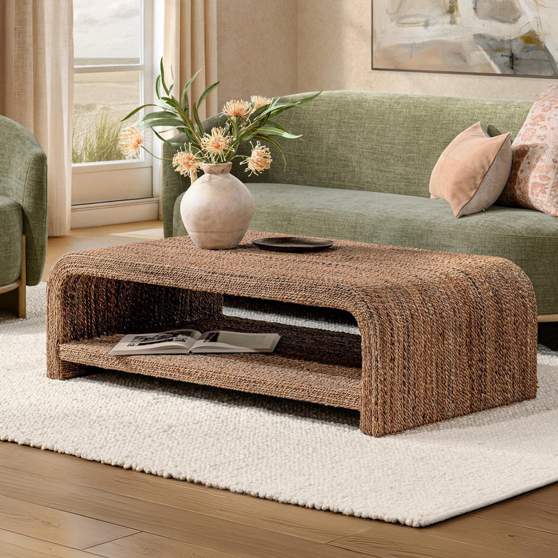 Luma - Coffee Table - Harvest Abaca