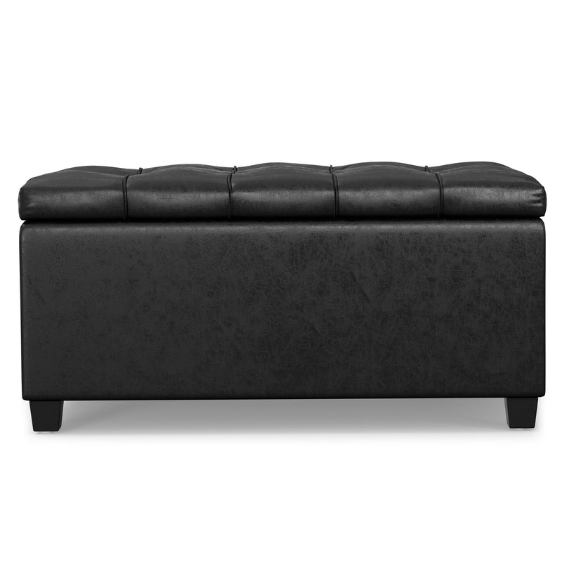 Sienna - Transitional Storage Ottoman Bench - R&R Furniture Gallery (Fountain Valley, CA)