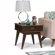 Draper - Handcrafted Mid Century End Table - R&R Furniture Gallery (Fountain Valley, CA)