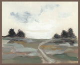 Field - 48" x 72" Painting By Buddy Whitlock - Gray / White - R&R Furniture Gallery (Fountain Valley, CA)