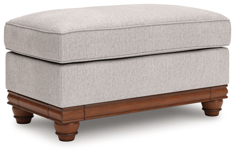 Clearbrooke - Ottoman - Sandstone - R&R Furniture Gallery (Fountain Valley, CA)
