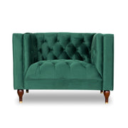 Evelyn - Mid-Century Modern Tufted Back Lounge Chair - R&R Furniture Gallery (Fountain Valley, CA)