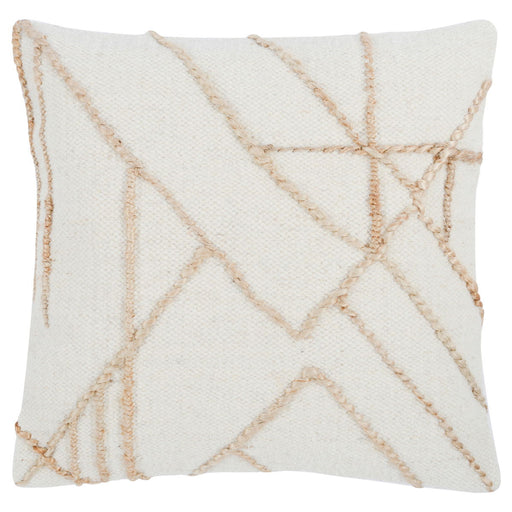 Comporta - Sintra Pillow - Ivory / Natural - R&R Furniture Gallery (Fountain Valley, CA)