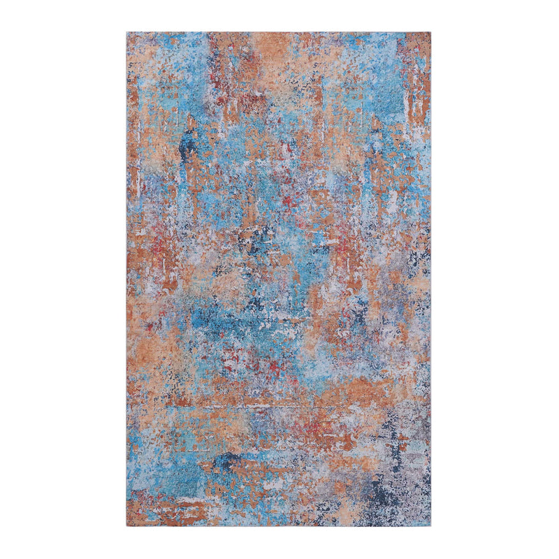 Maval - Abstract Washable Area Rug - R&R Furniture Gallery (Fountain Valley, CA)