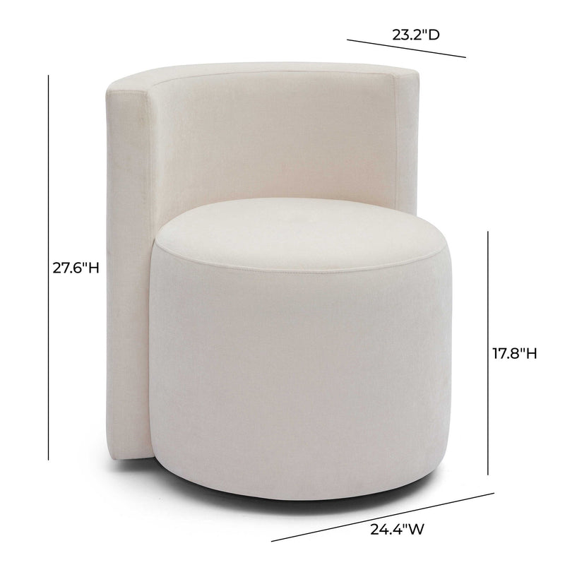 Alyssa - Rolling Desk Chair - R&R Furniture Gallery (Fountain Valley, CA)