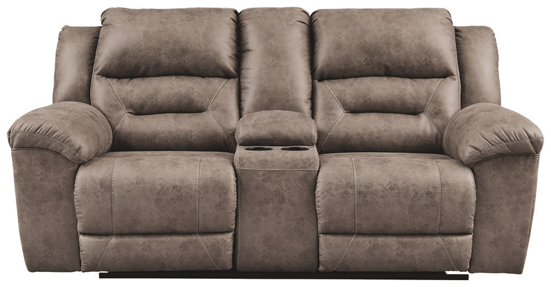 Stoneland - Reclining Loveseat - R&R Furniture Gallery (Fountain Valley, CA)