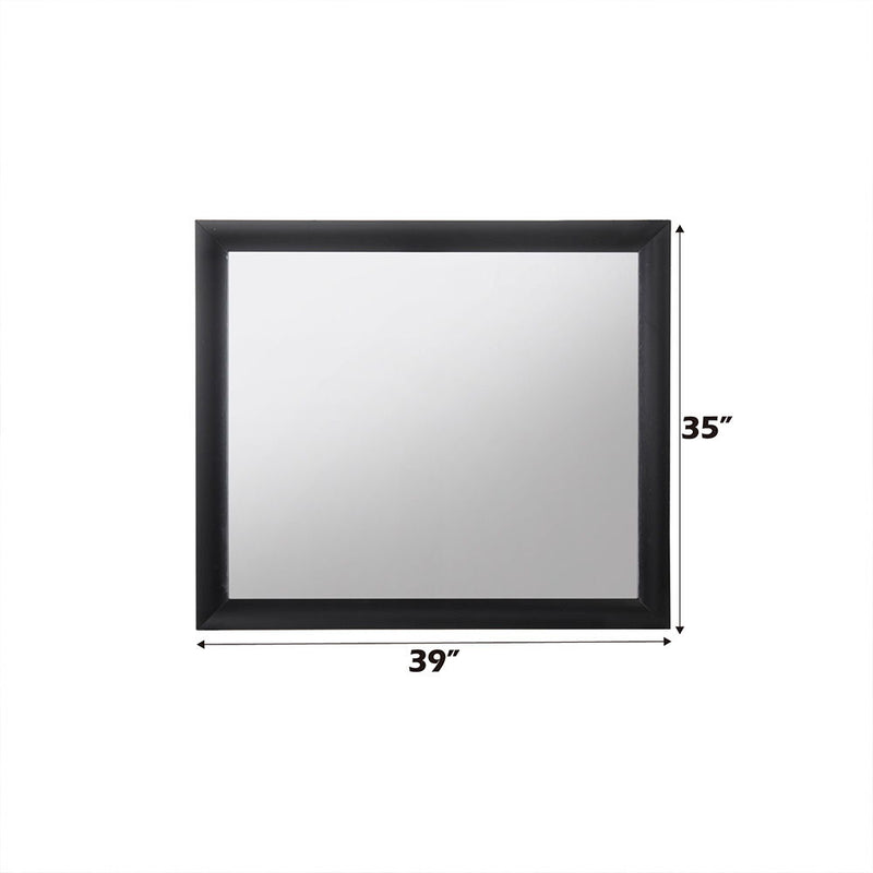 Ireland - 40" Mirror - Black - R&R Furniture Gallery (Fountain Valley, CA)