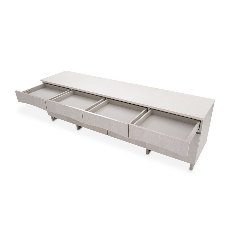 Marin - Media Cabinet - Beige - R&R Furniture Gallery (Fountain Valley, CA)