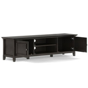 Amherst - Low TV Media Stand - Hickory Brown - R&R Furniture Gallery (Fountain Valley, CA)