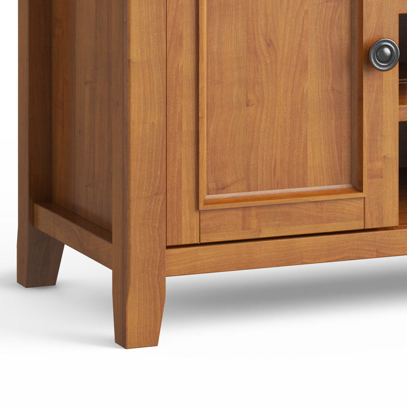 Amherst - TV Media Stand, Handcrafted - R&R Furniture Gallery (Fountain Valley, CA)